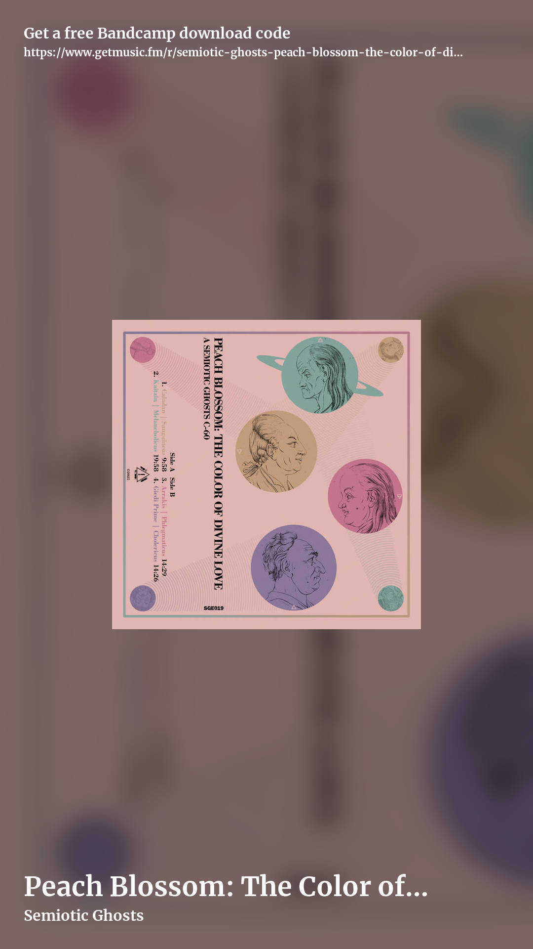 Peach Blossom: The Color of Divine Love by Semiotic Ghosts, story promo share image