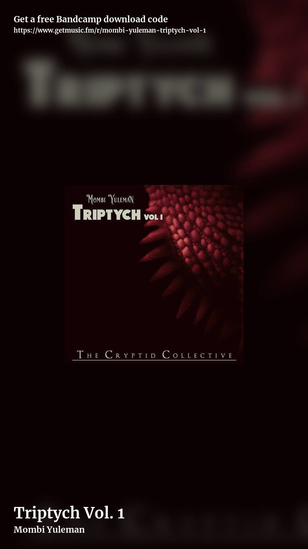 Triptych Vol. 1 by Mombi Yuleman, story promo share image