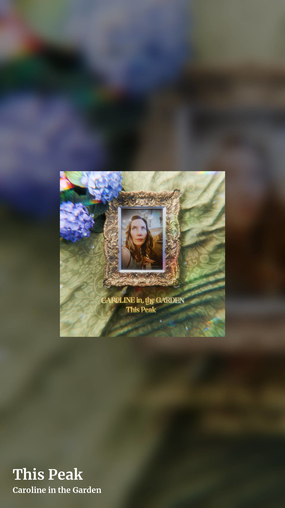 This Peak by Caroline in the Garden, story clean share image