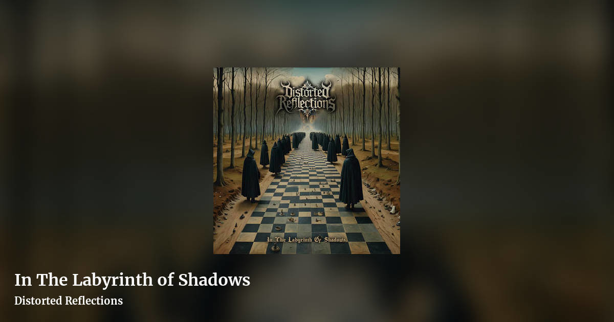 In The Labyrinth of Shadows by Distorted Reflections, landscape clean share image