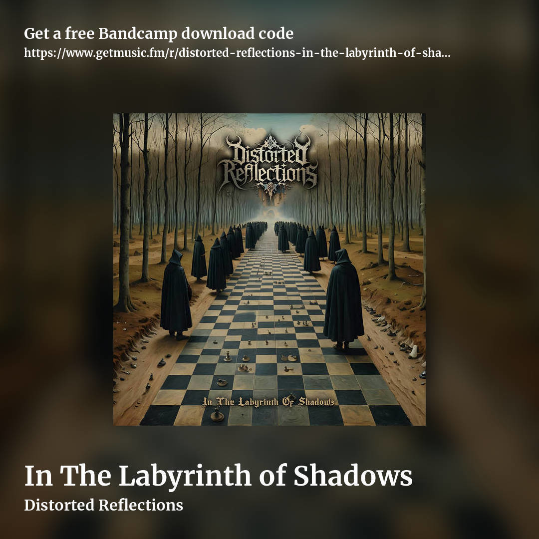 In The Labyrinth of Shadows by Distorted Reflections, square promo share image