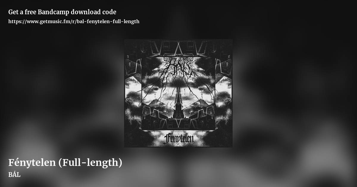 Fénytelen (Full-length) by BÁL, landscape promo share image