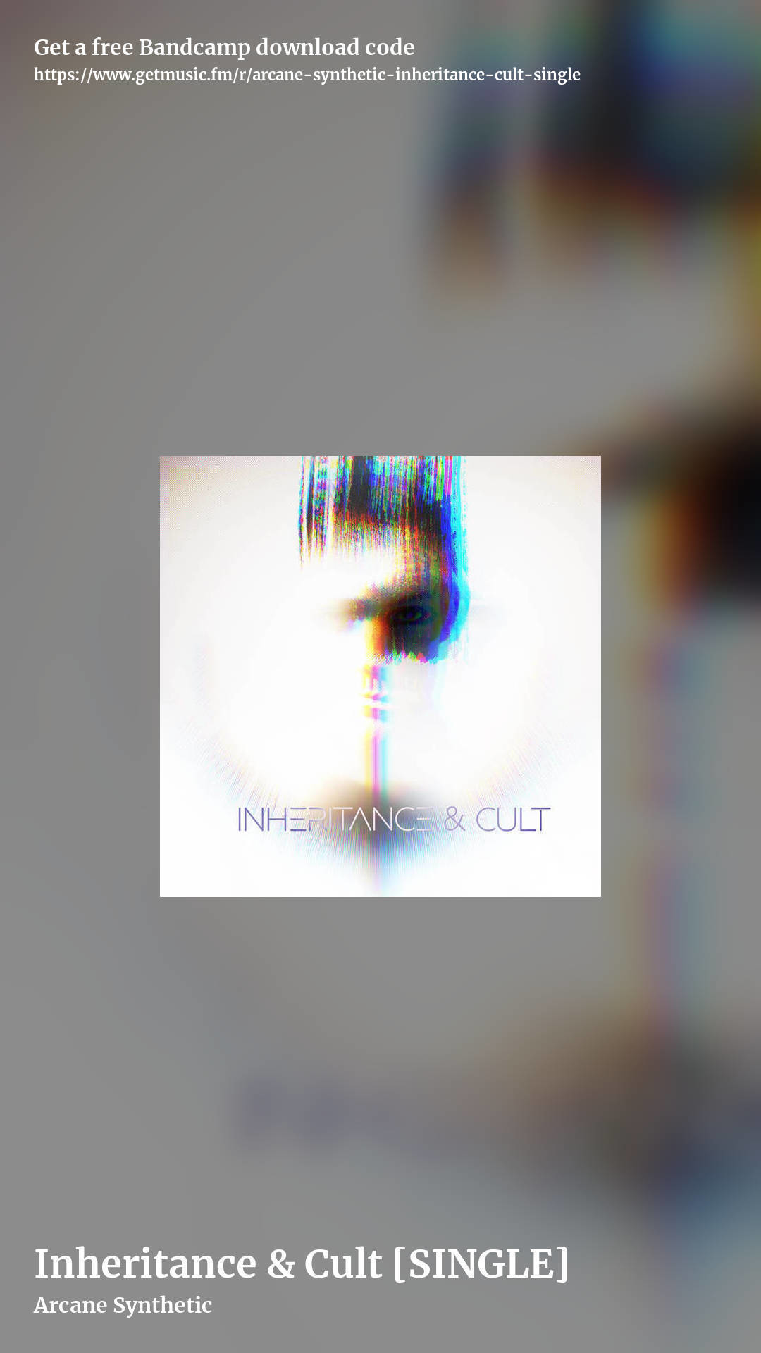 Inheritance & Cult [SINGLE] by Arcane Synthetic, story promo share image