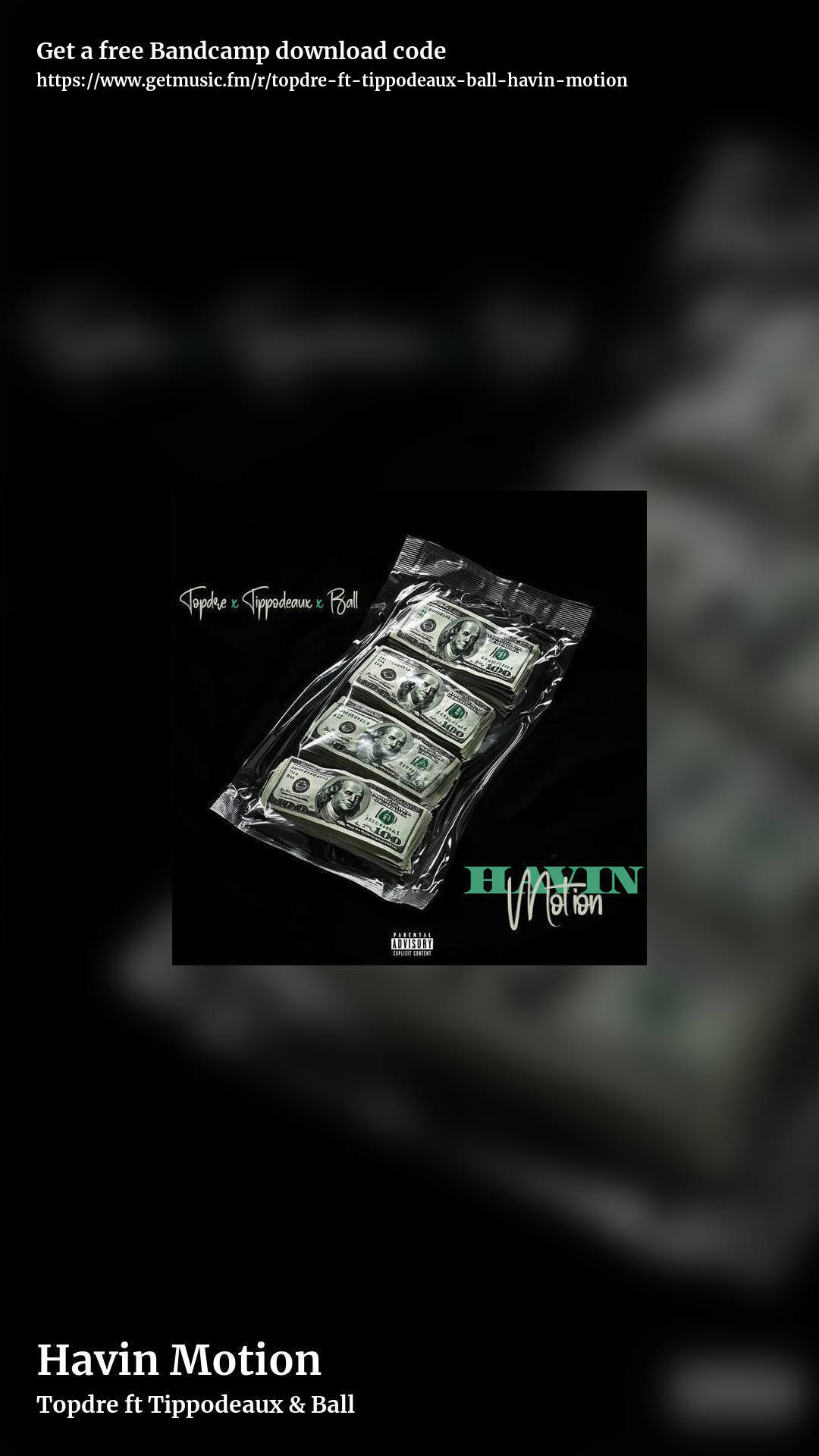 Havin Motion by Topdre ft Tippodeaux & Ball, story promo share image