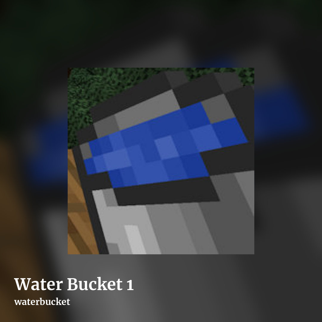 Water Bucket 1 by waterbucket, square clean share image