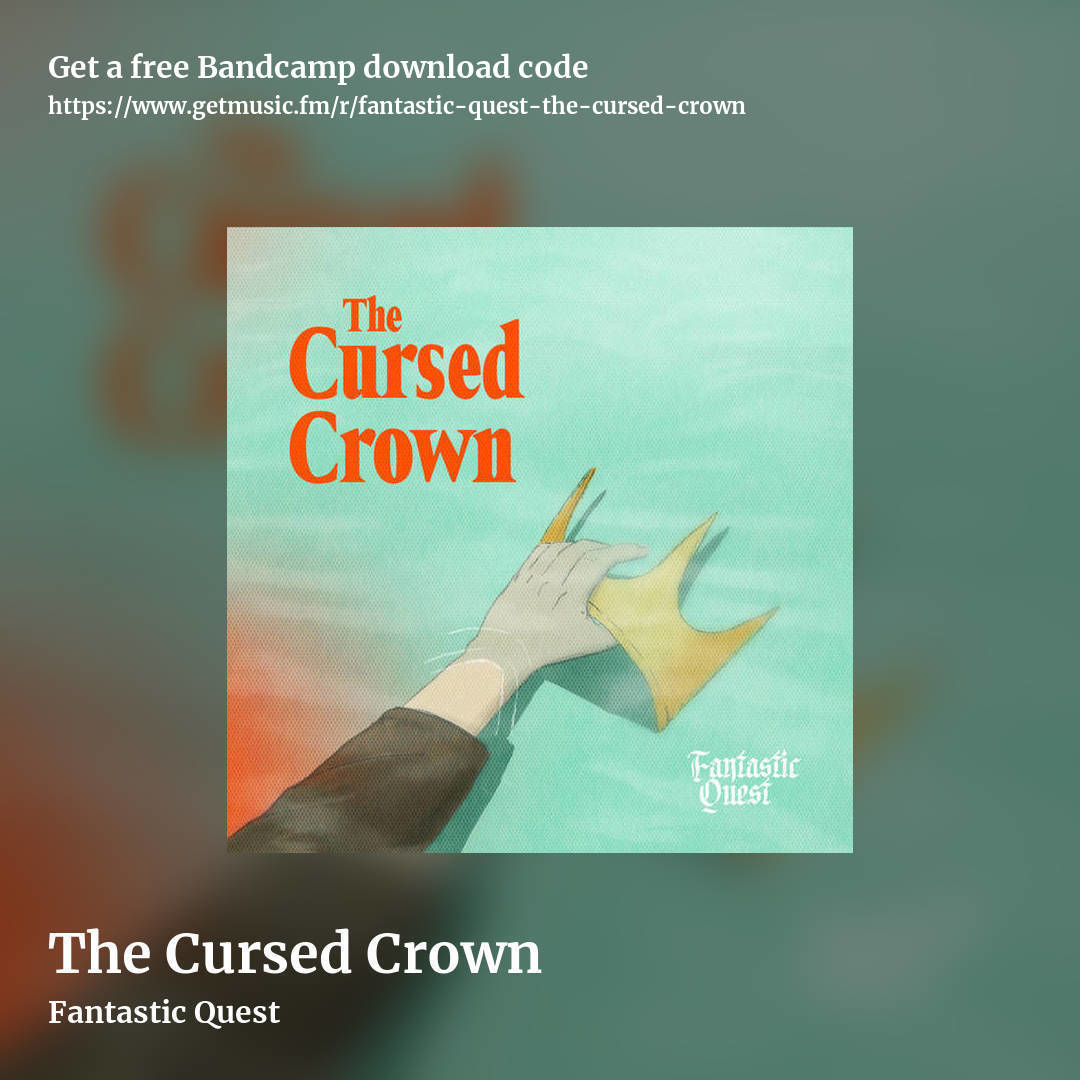 The Cursed Crown by Fantastic Quest, square promo share image