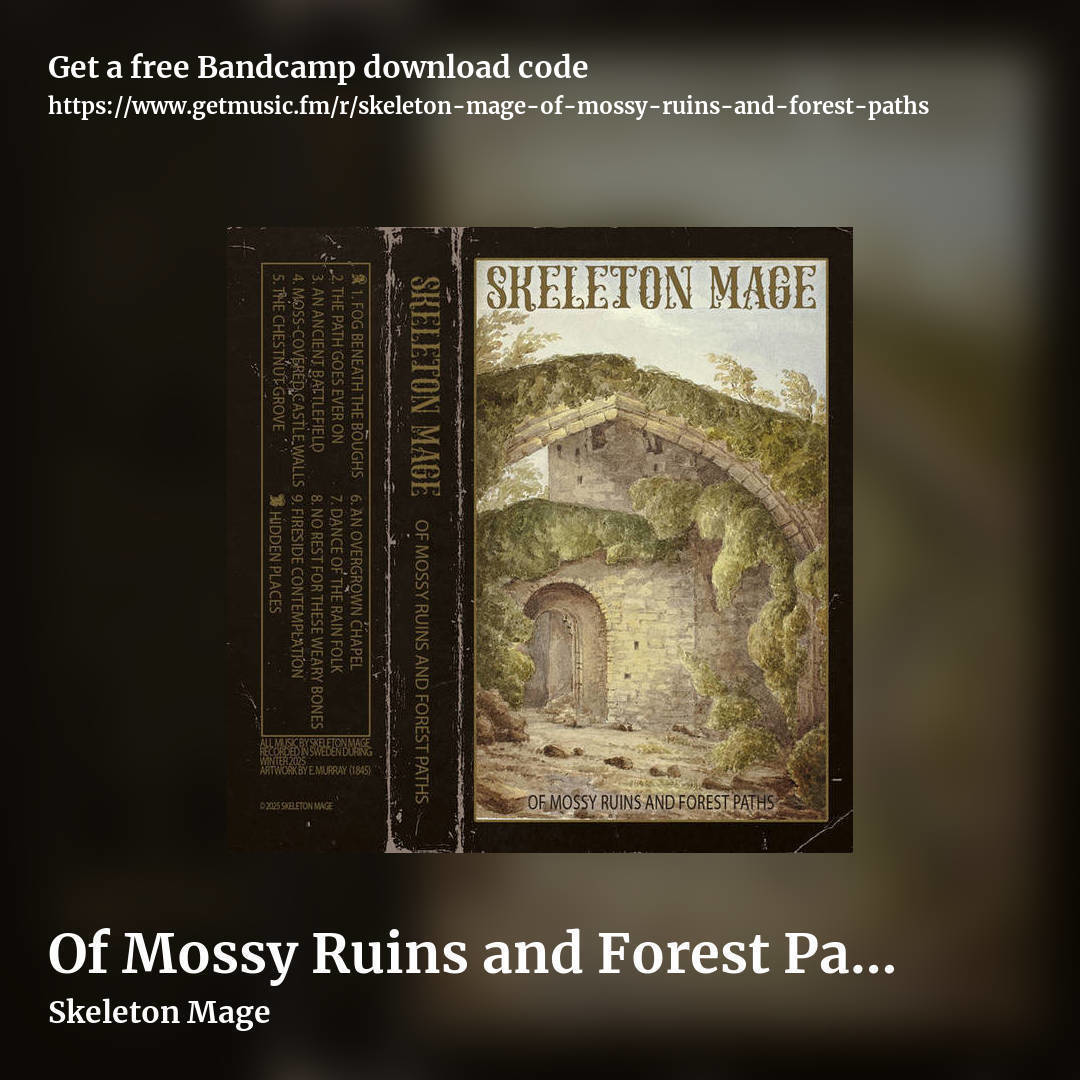 Of Mossy Ruins and Forest Paths by Skeleton Mage, square promo share image
