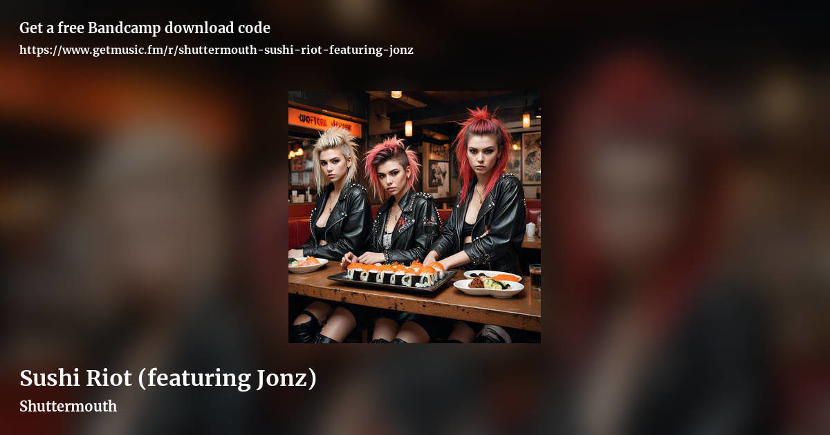Sushi Riot (featuring Jonz) by Shuttermouth, landscape promo share image