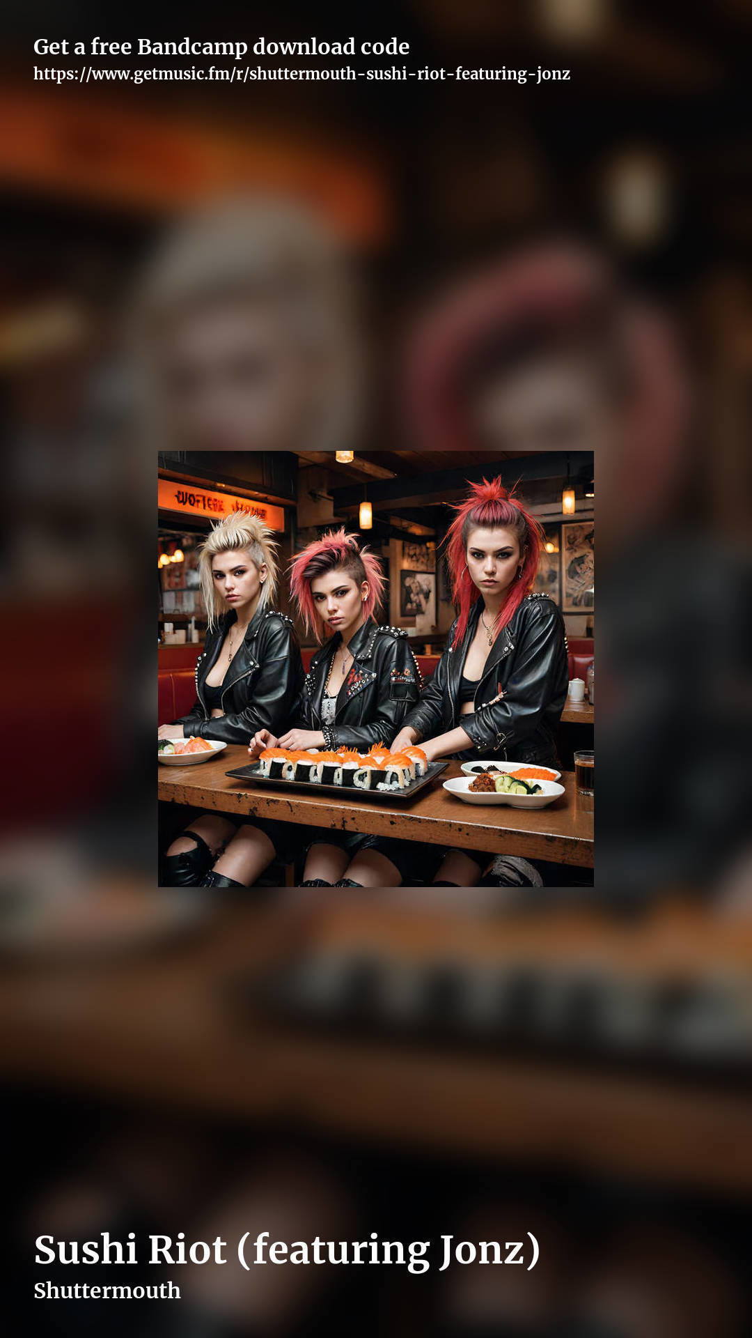 Sushi Riot (featuring Jonz) by Shuttermouth, story promo share image