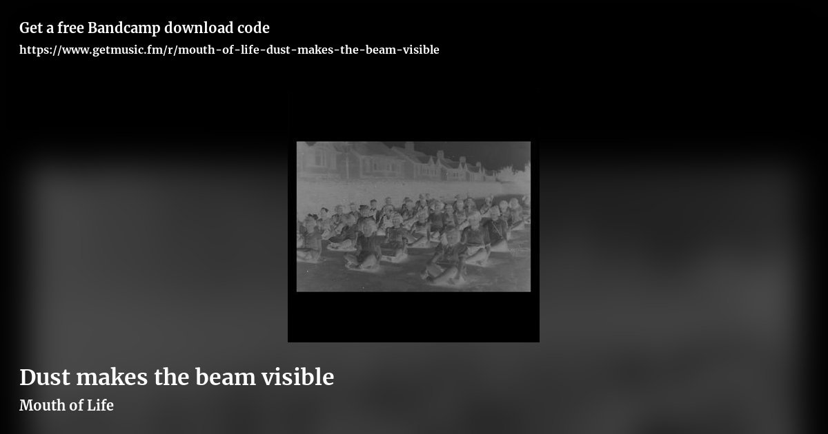 Dust makes the beam visible by Mouth of Life, landscape promo share image
