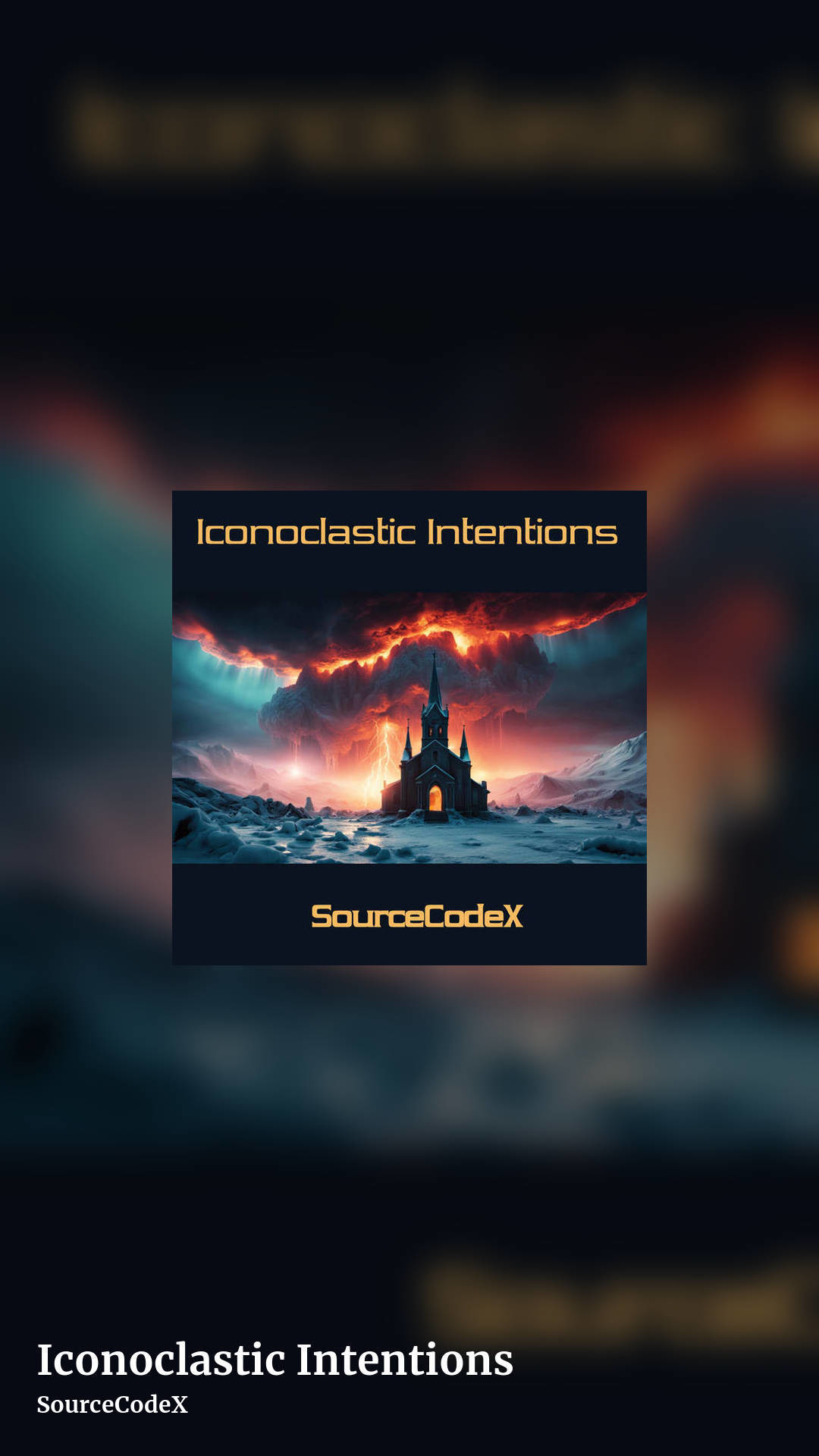 Iconoclastic Intentions by SourceCodeX, story clean share image