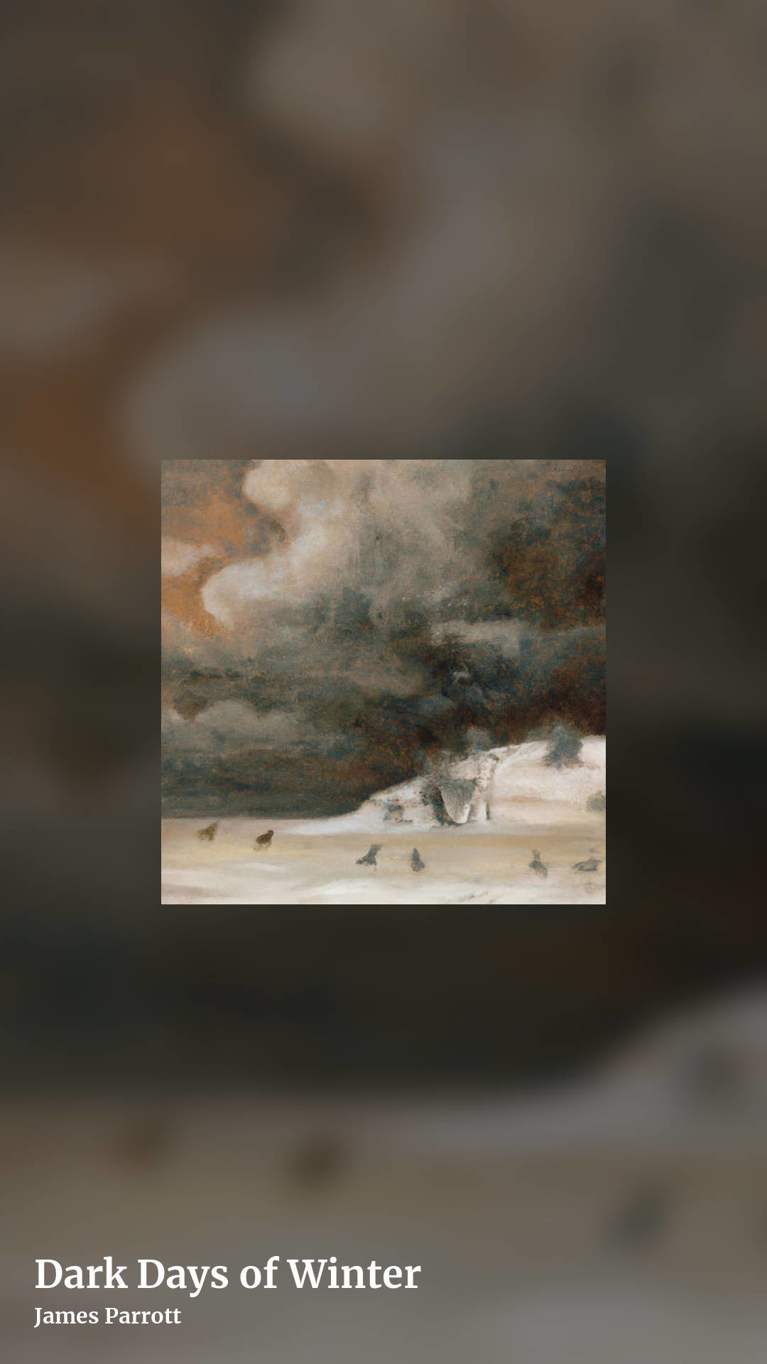 Dark Days of Winter by James Parrott, story clean share image