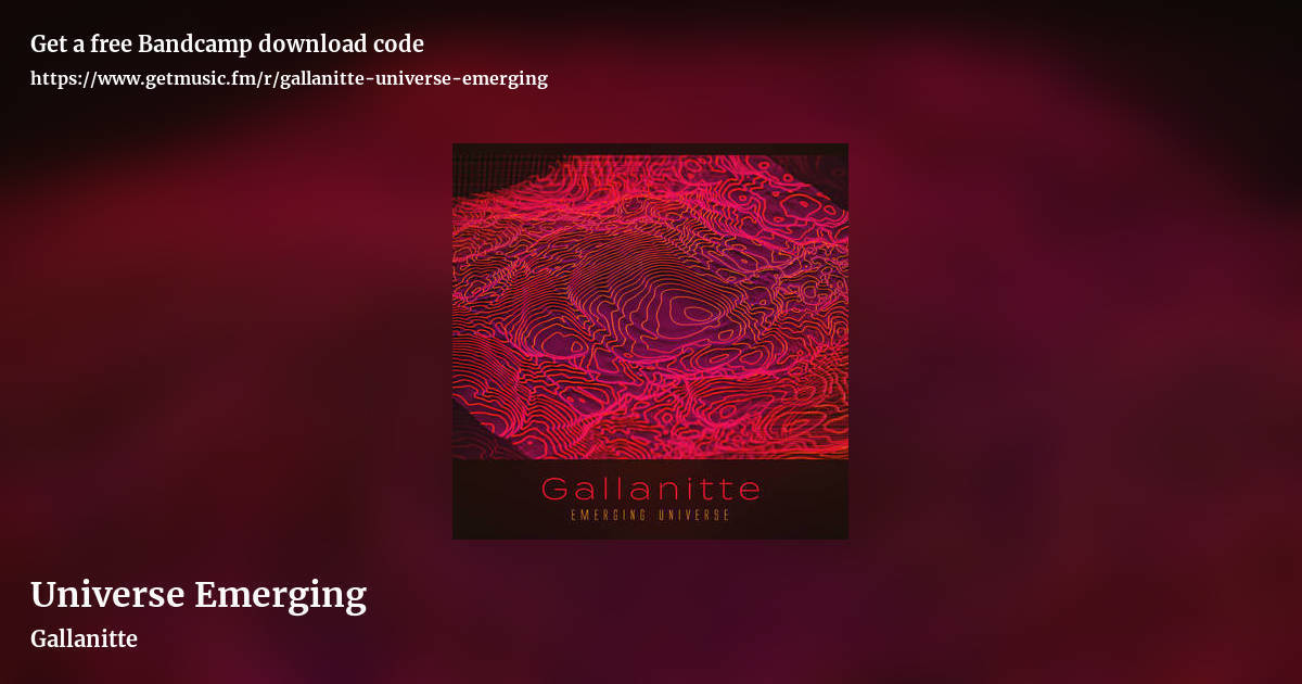 Universe Emerging by Gallanitte, landscape promo share image