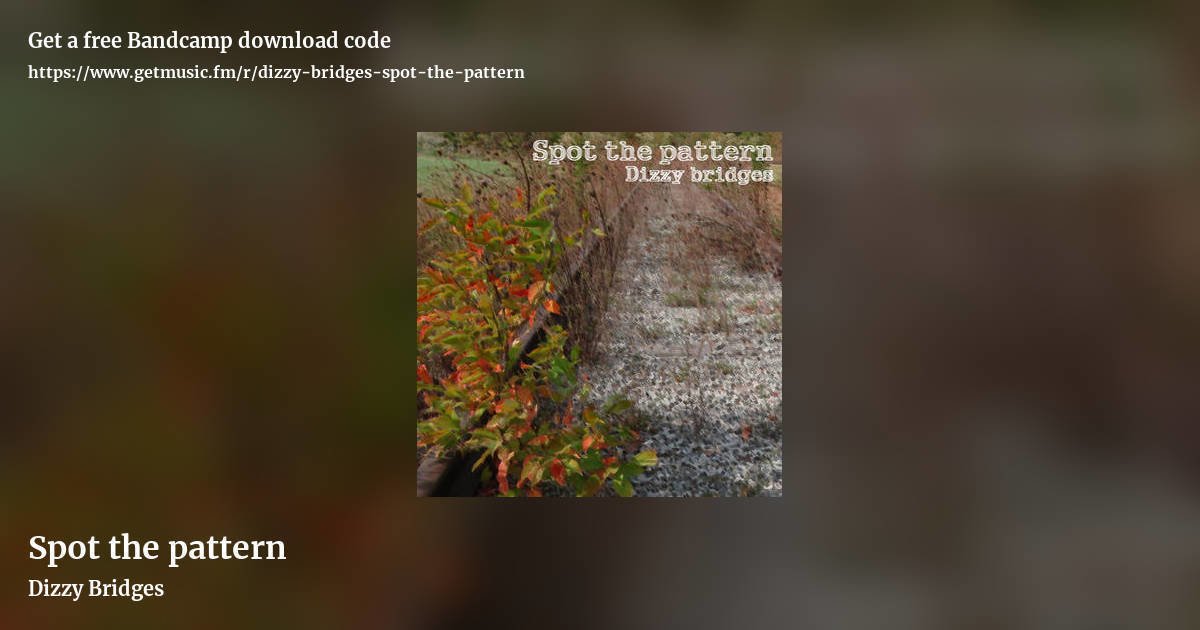 Spot the pattern by Dizzy Bridges, landscape promo share image