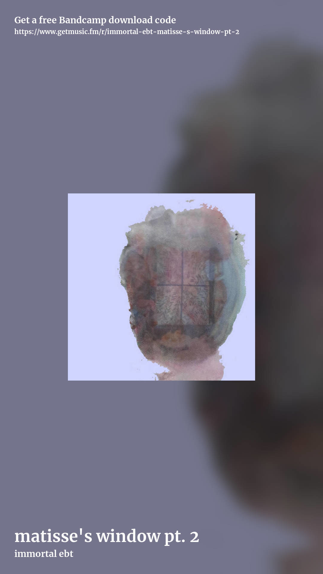 matisse's window pt. 2 by immortal ebt, story promo share image