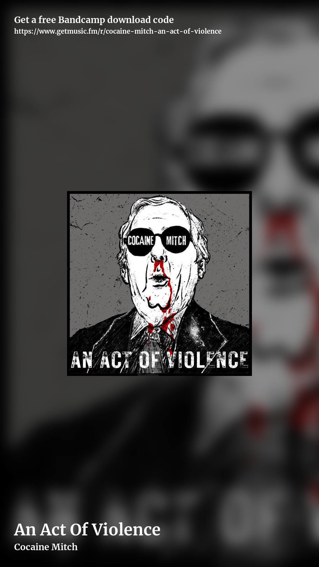 An Act Of Violence by Cocaine Mitch, story promo share image