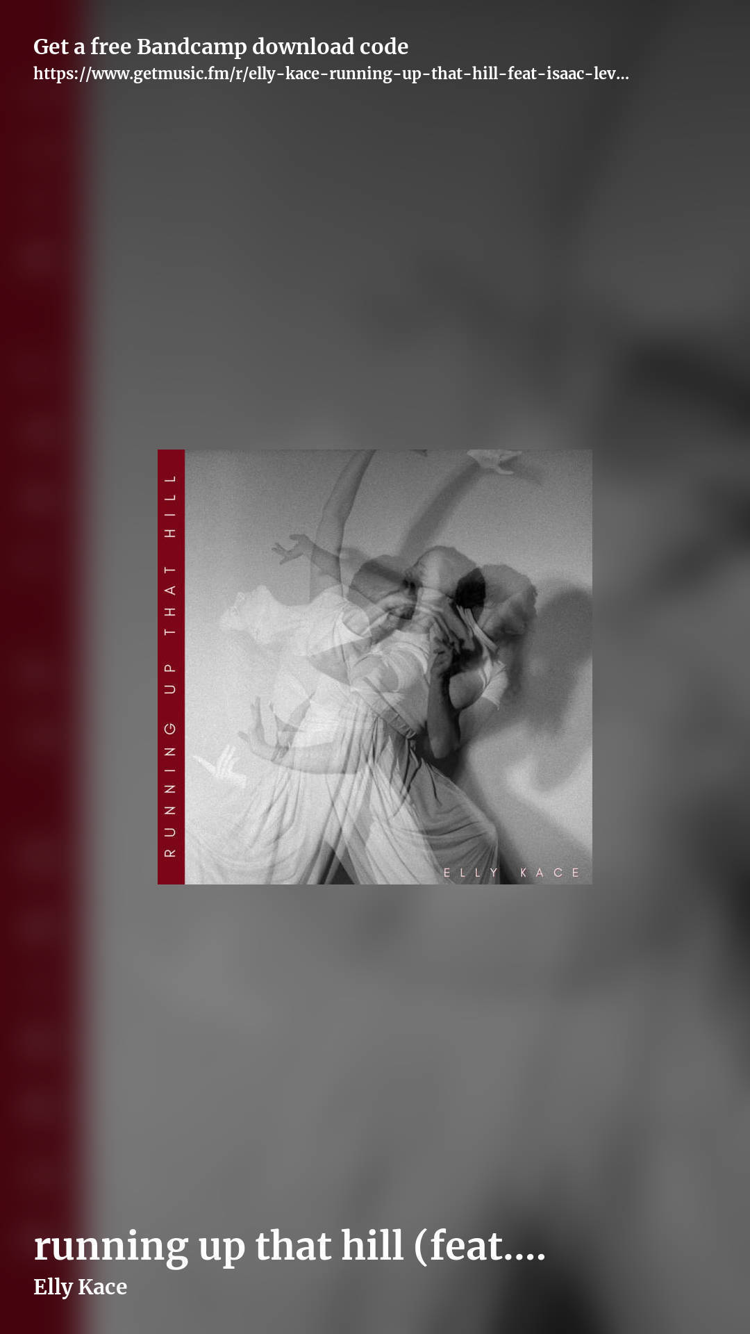 running up that hill (feat. Isaac Levien and Nate Adams) by Elly Kace, story promo share image