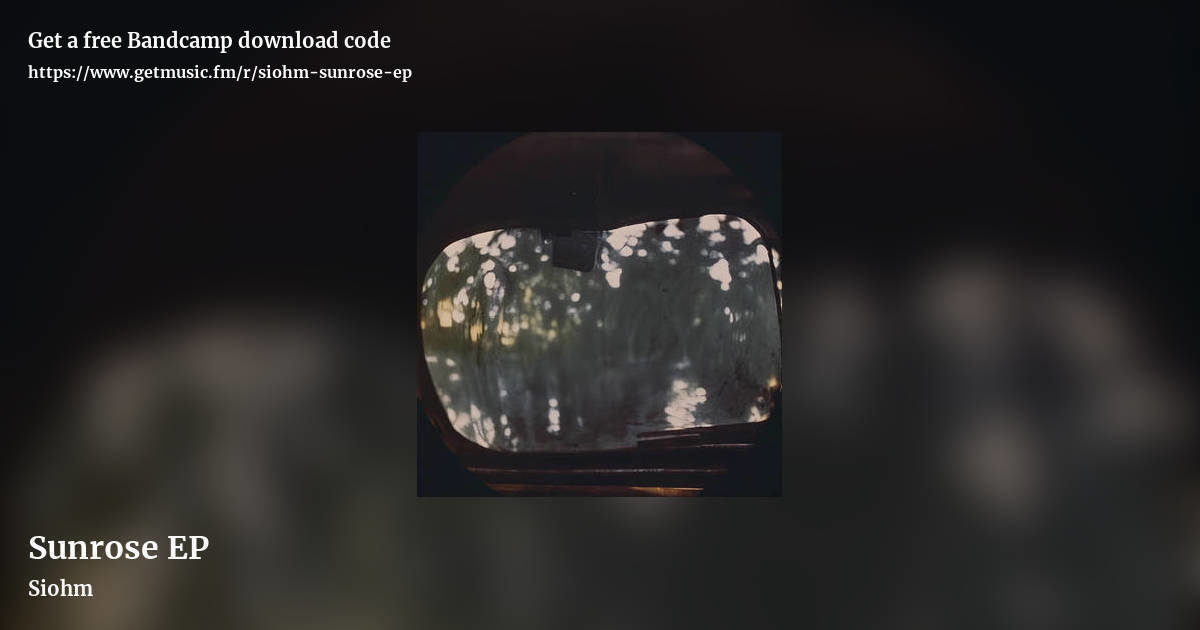 Sunrose EP by Siohm, landscape promo share image