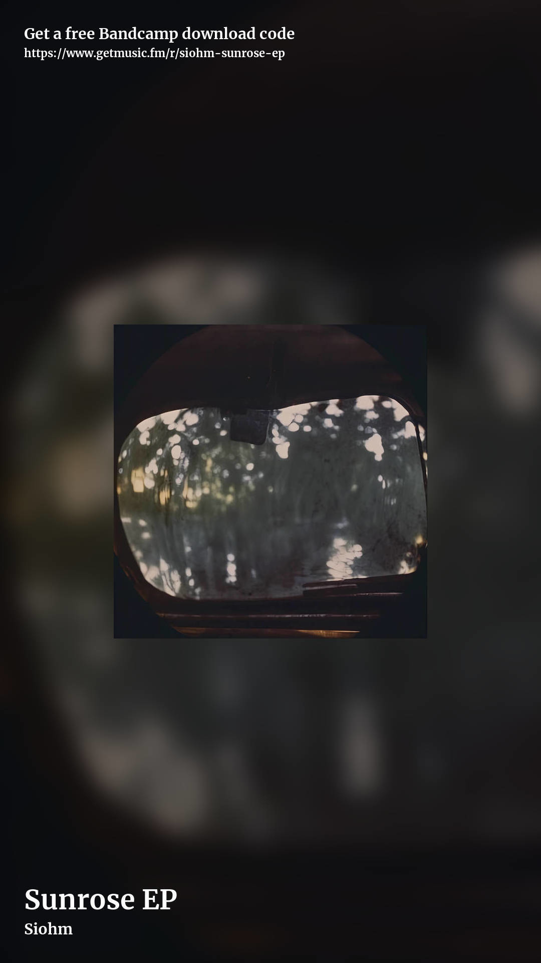 Sunrose EP by Siohm, story promo share image