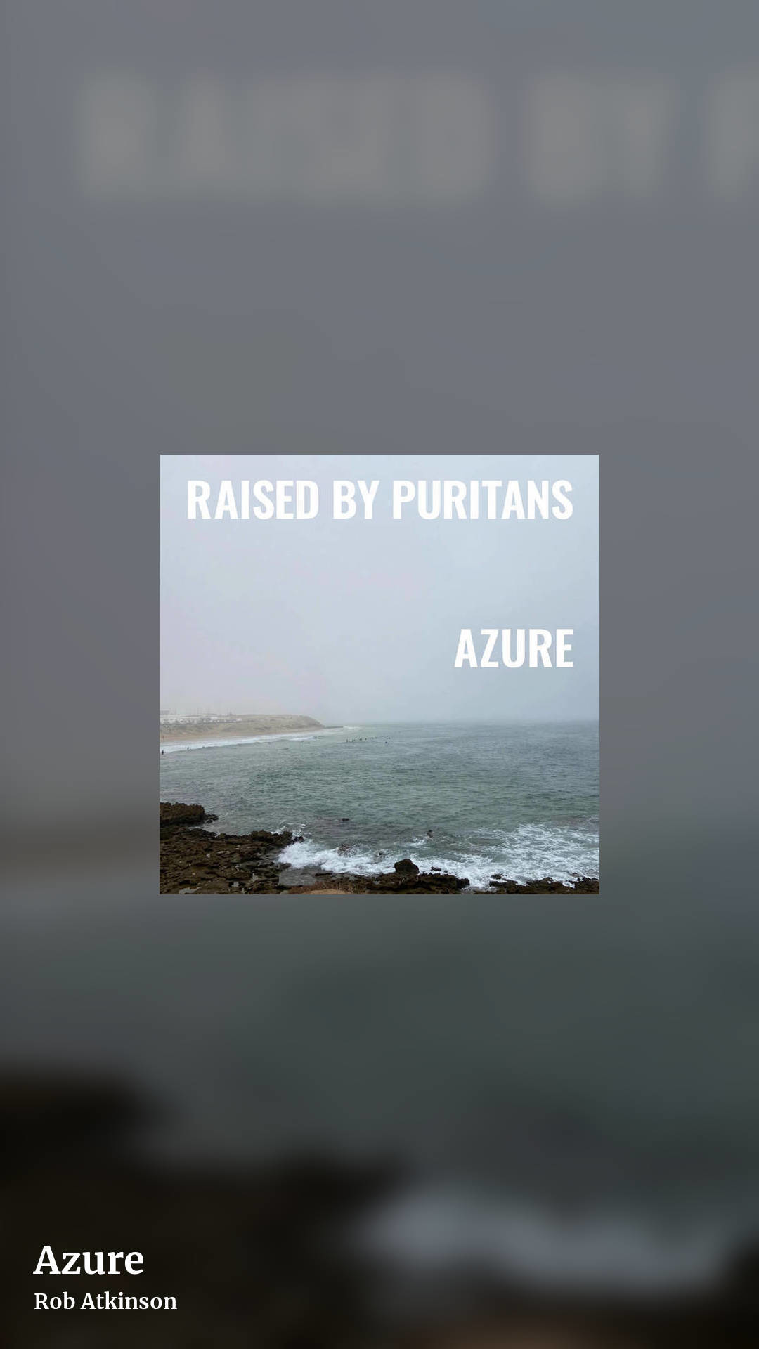 Azure by Rob Atkinson, story clean share image