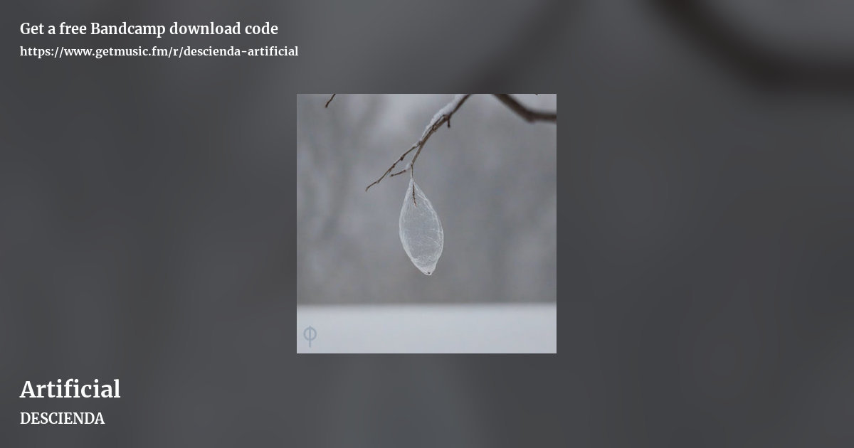 Artificial by DESCIENDA, landscape promo share image