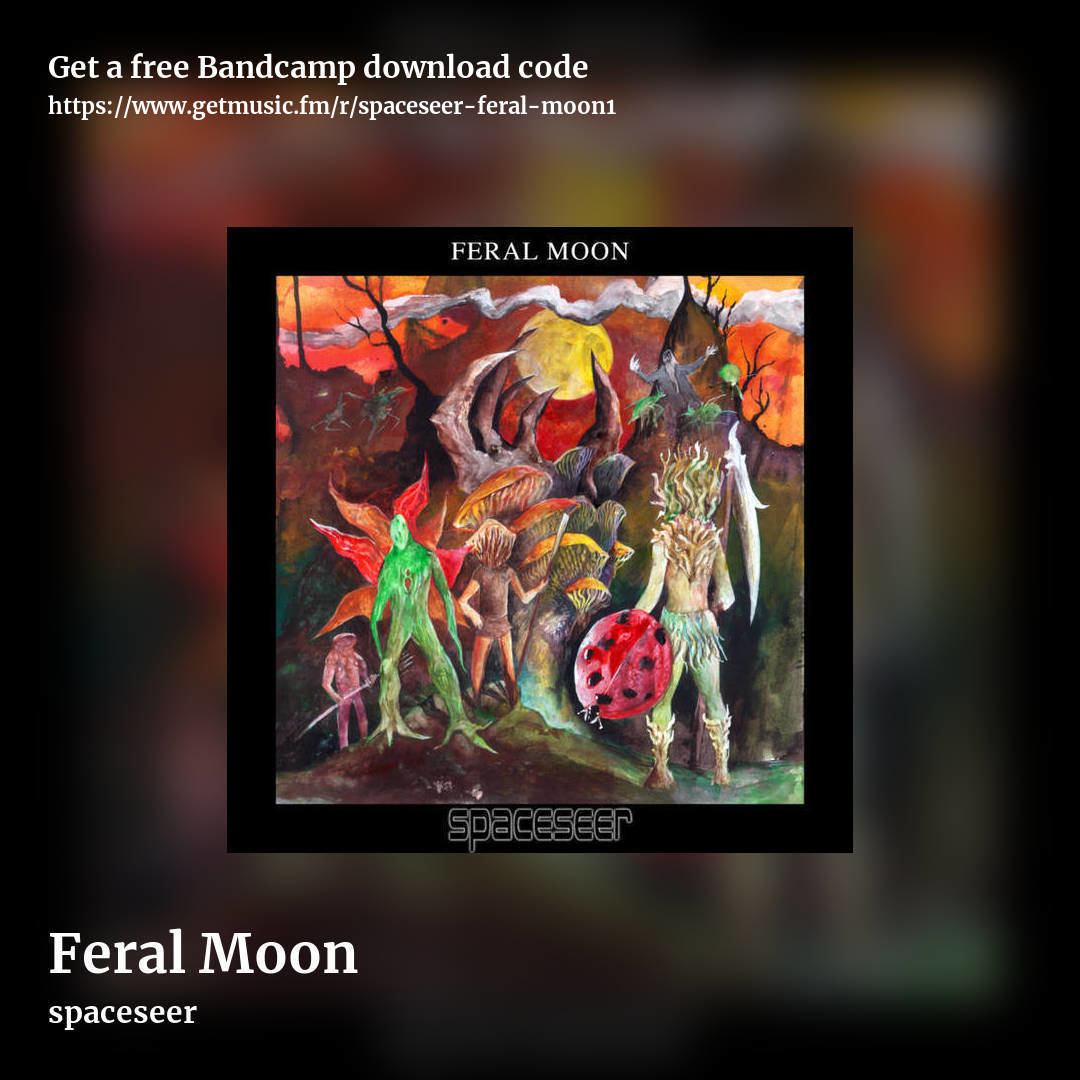 Feral Moon by spaceseer, square promo share image