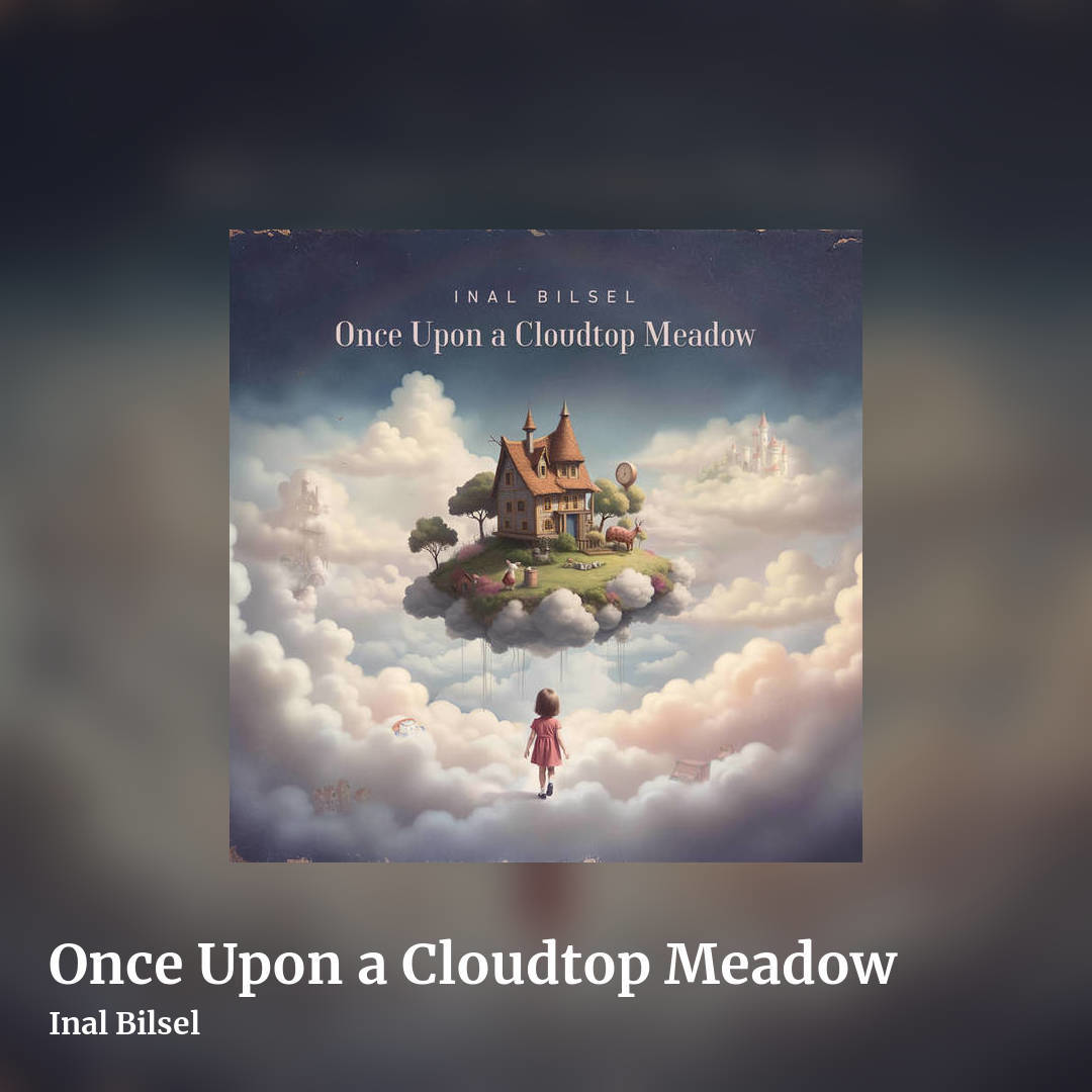 Once Upon a Cloudtop Meadow by Inal Bilsel, square clean share image