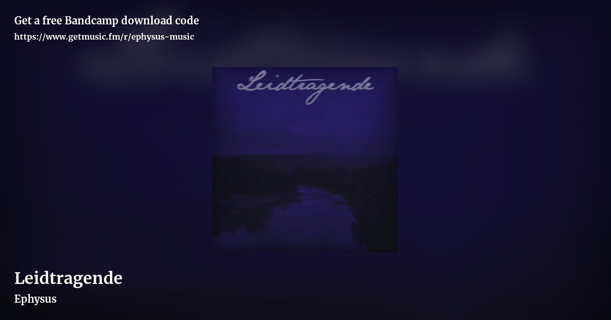 Leidtragende by Ephysus, landscape promo share image