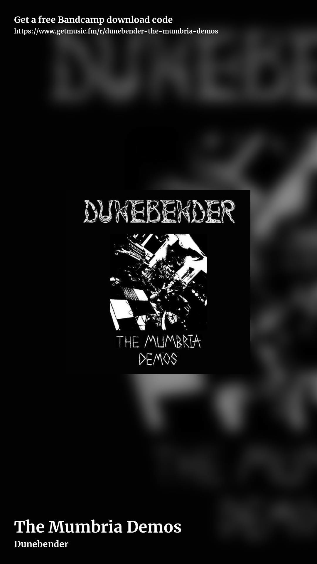 The Mumbria Demos by Dunebender, story promo share image