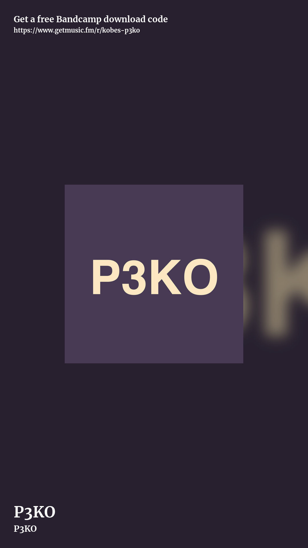 P3KO by P3KO, story promo share image