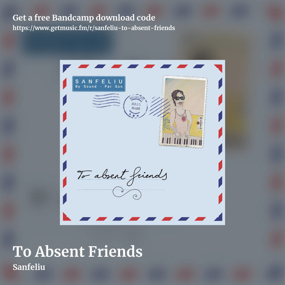 To Absent Friends by Sanfeliu, square promo share image