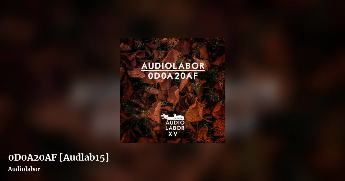 0D0A20AF [Audlab15] by Audiolabor, landscape clean share image