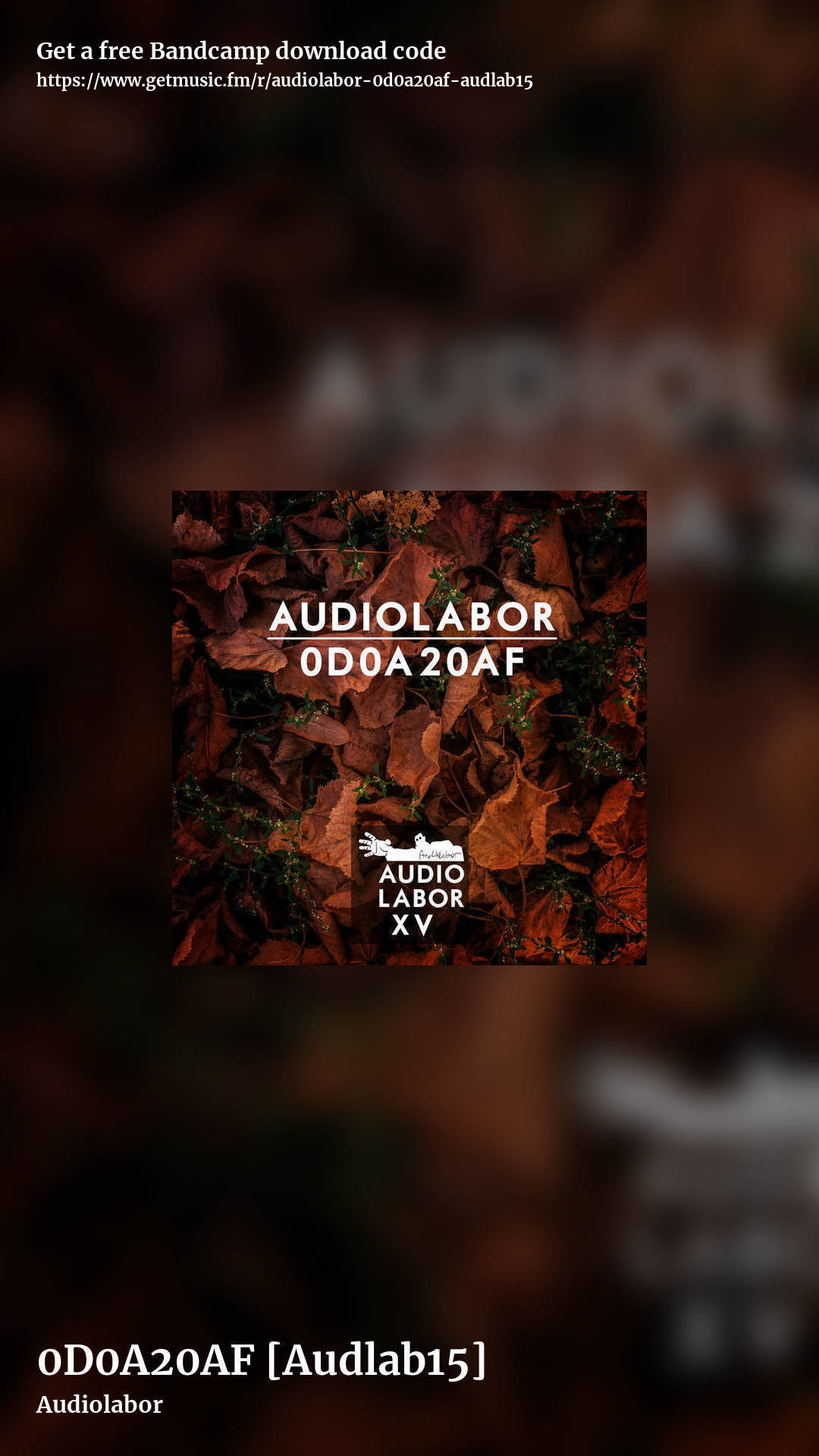 0D0A20AF [Audlab15] by Audiolabor, story promo share image
