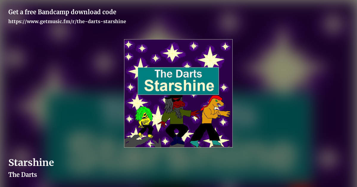 Starshine by The Darts, landscape promo share image