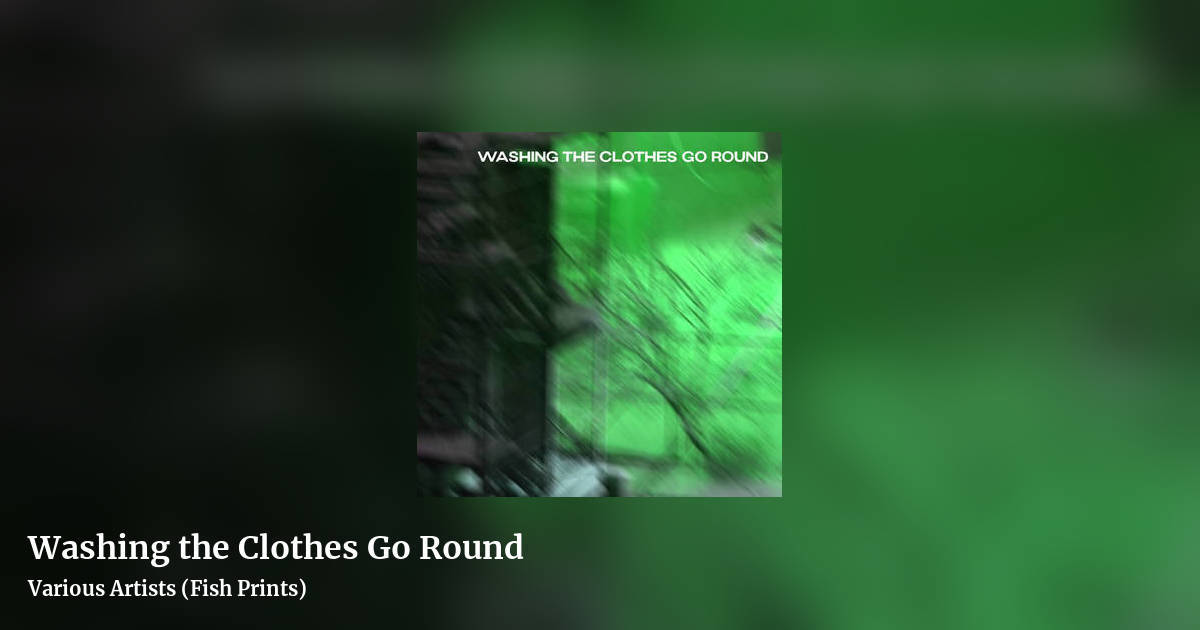 Washing the Clothes Go Round by Various Artists (Fish Prints), landscape clean share image