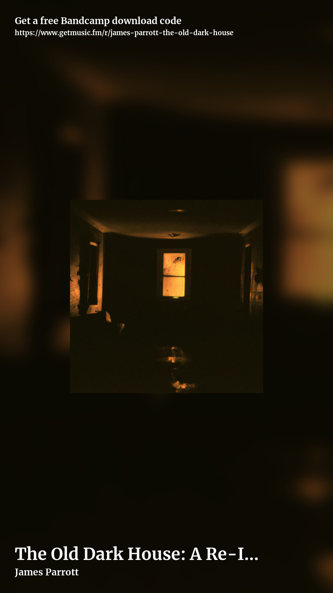 The Old Dark House: A Re​-​Imagined Soundtrack for Skinamarink by James Parrott, story promo share image