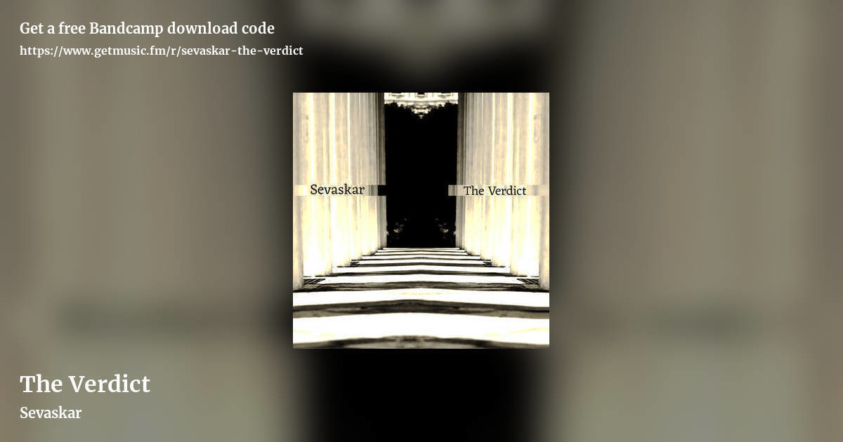 The Verdict by Sevaskar, landscape promo share image