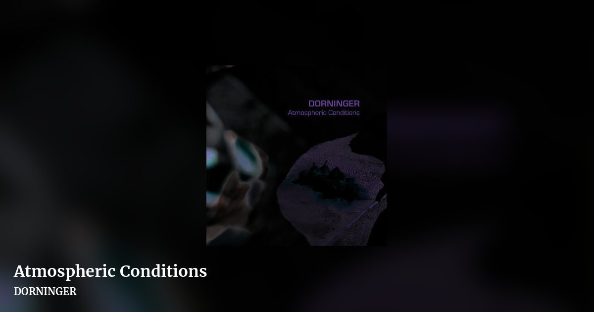 Atmospheric Conditions by DORNINGER, landscape clean share image