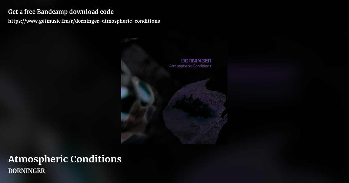 Atmospheric Conditions by DORNINGER, landscape promo share image