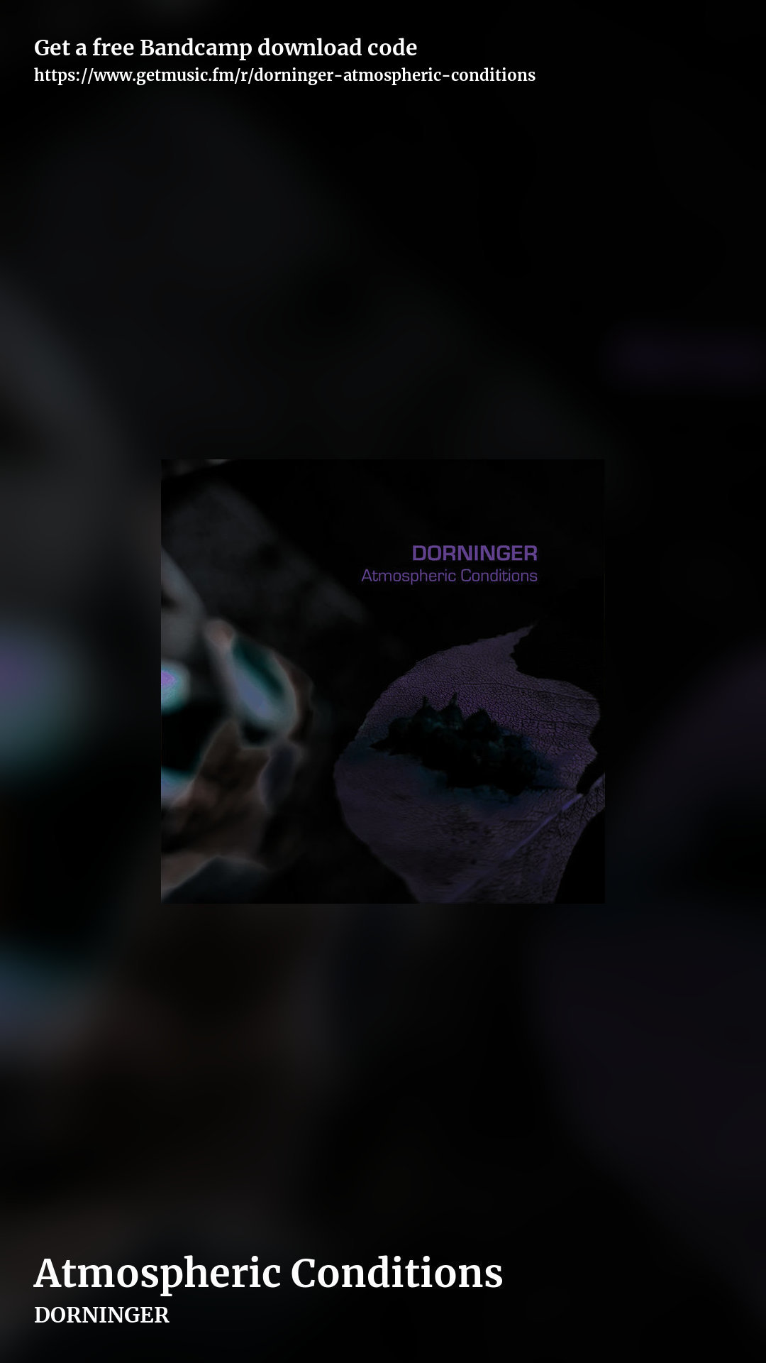 Atmospheric Conditions by DORNINGER, story promo share image