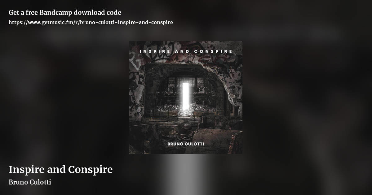 Inspire and Conspire by Bruno Culotti, landscape promo share image