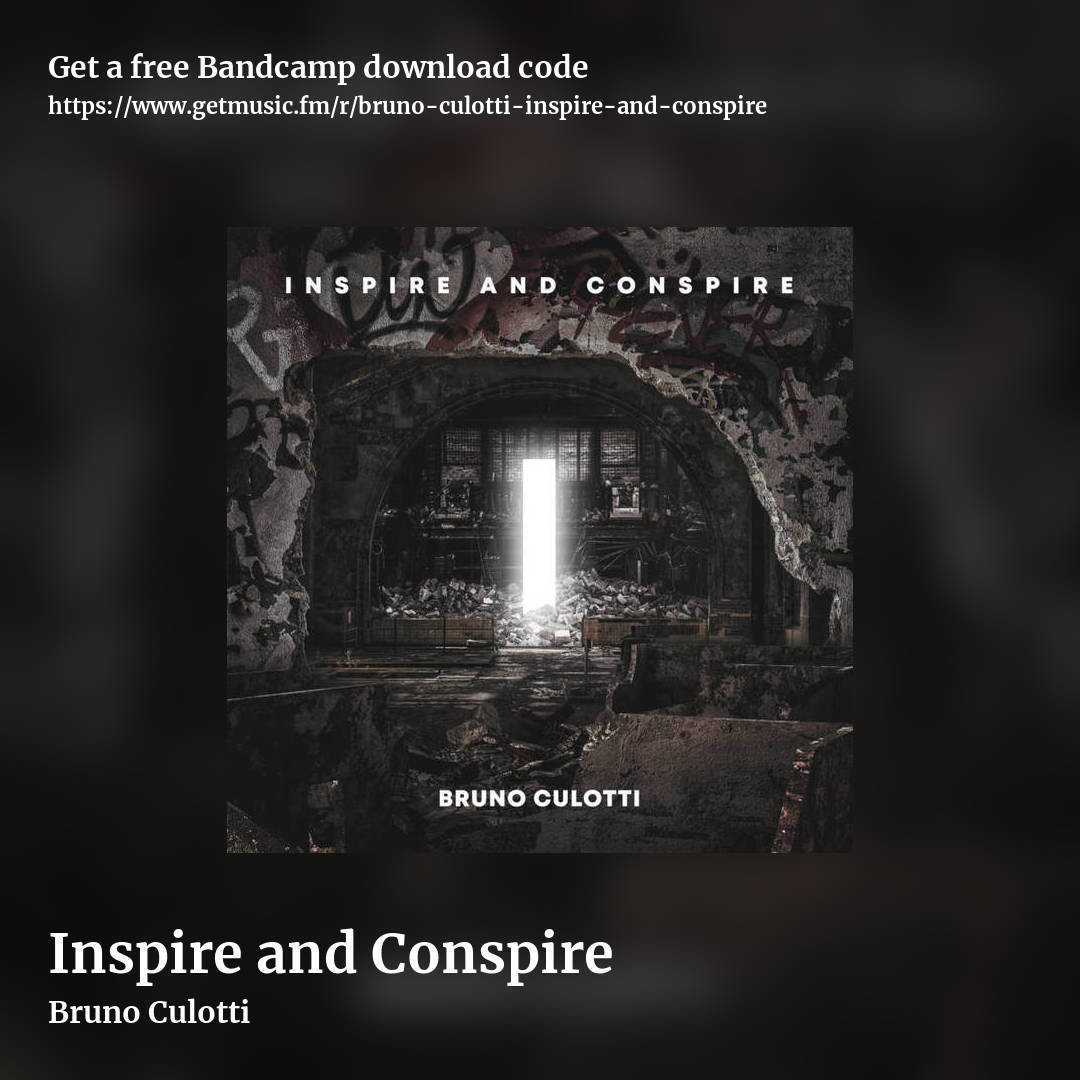 Inspire and Conspire by Bruno Culotti, square promo share image