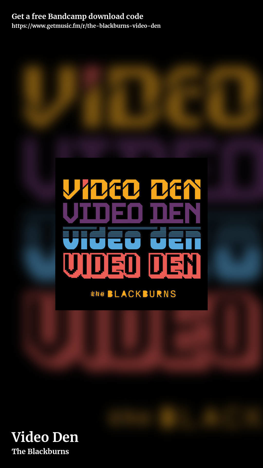 Video Den by The Blackburns, story promo share image