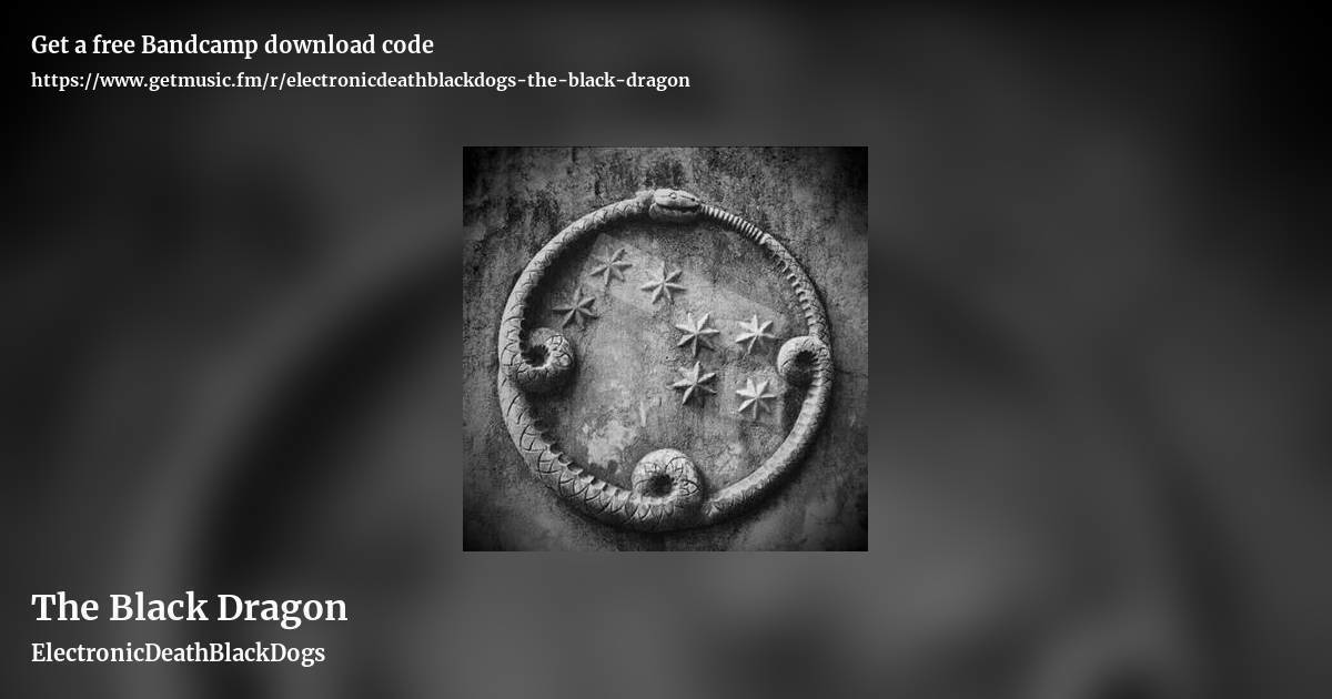 The Black Dragon by ElectronicDeathBlackDogs, landscape promo share image
