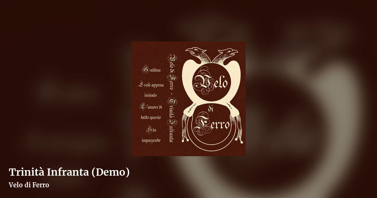 Trinità Infranta (Demo) by Velo di Ferro, landscape clean share image