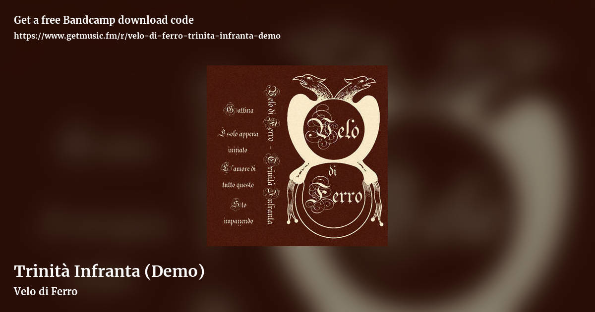 Trinità Infranta (Demo) by Velo di Ferro, landscape promo share image
