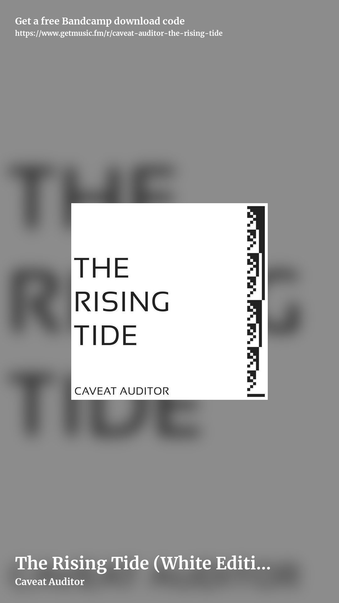 The Rising Tide (White Edition) by Caveat Auditor, story promo share image