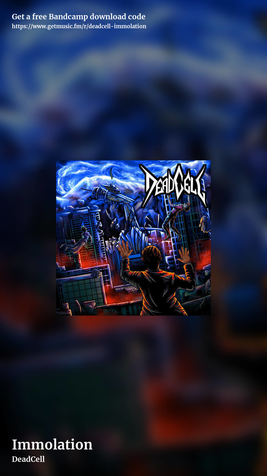 Immolation by DeadCell, story promo share image