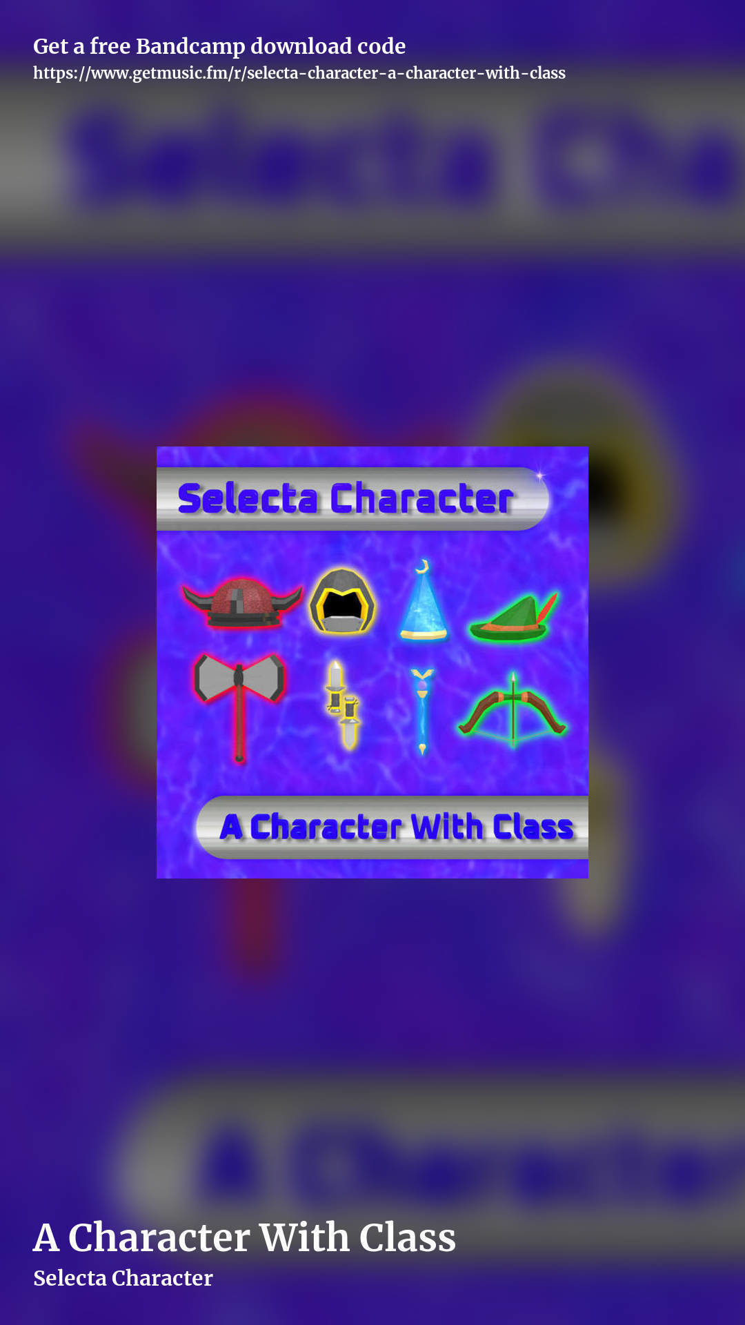 A Character With Class by Selecta Character, story promo share image