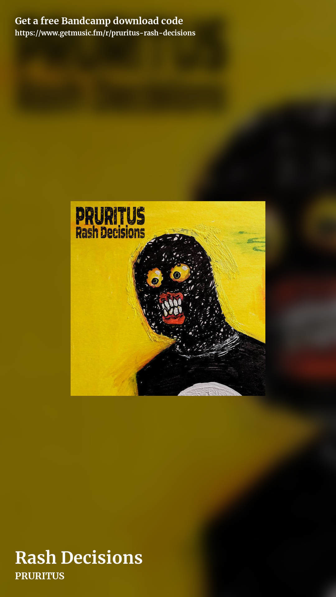 Rash Decisions by PRURITUS, story promo share image